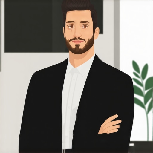 Advanced GMB Optimization Strategies Business owner strategizing GMB features in a modern office setting