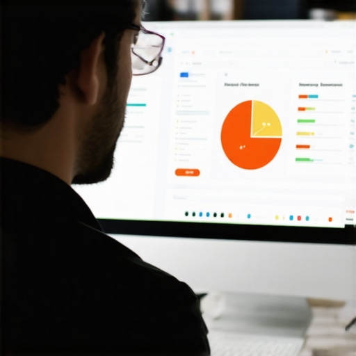 Analyzing Local SEO Data for GMB Optimization Digital marketer reviewing Google My Business analytics and local SEO insights