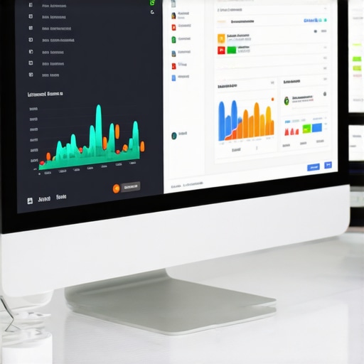 Analyzing Local SEO Metrics for Better Visibility Marketing professional reviewing local SEO analytics and Google My Business insights.
