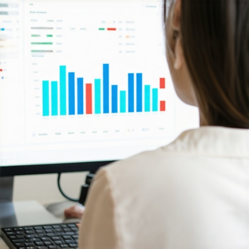 Data-Driven Local SEO Optimization Business owner reviewing local SEO performance analytics