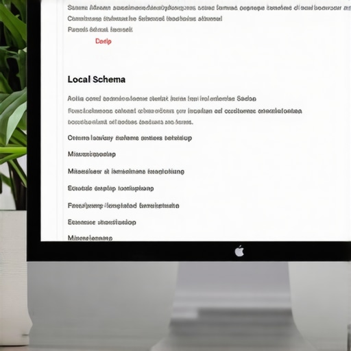 Expert Schema Markup Strategies for Local SEO Illustration of schema markup integration for local search optimization