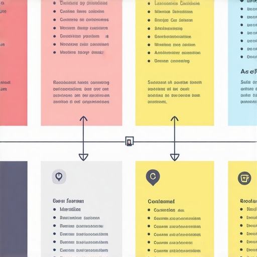 Multi-Location GMB Optimization Strategy Infographic illustrating multi-location Google My Business optimization techniques