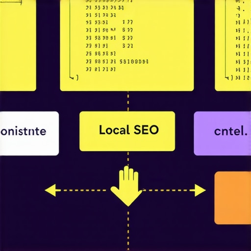 Schema Markup Implementation for Local SEO Diagram showing schema markup process for enhancing local search results