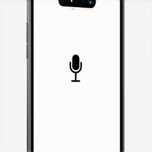 Voice Search for Local Services Smartphone screen showing a voice search query related to local business services