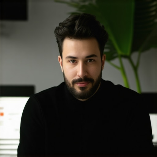 Business owner using AI tools to enhance local SEO and GMB profile visibility