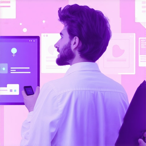 Business owner deploying AI-driven schema markup and virtual tours for GMB profile