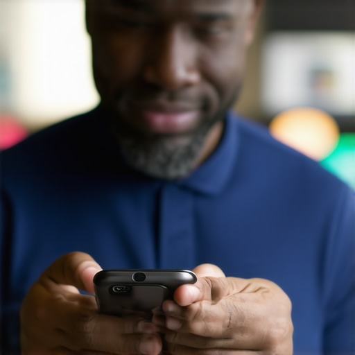 Advanced GMB Features for Local SEO 2024 Business owner optimizing Google My Business profile with new features