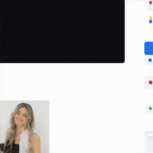 Business owner working on Google My Business profile with schema markup and engaging posts, digital marketing expert