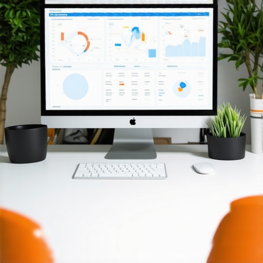 Data Analytics for Local SEO Success Business analytics dashboard showing local SEO metrics and insights.