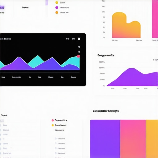 GMB Analytics and Competitor Insights Dashboard Dashboard displaying local SEO analytics, engagement metrics, and competitor comparisons for strategic planning