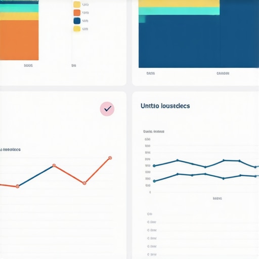 GMB Insights Analytics Dashboard Screenshot of GMB analytics dashboard displaying insights metrics