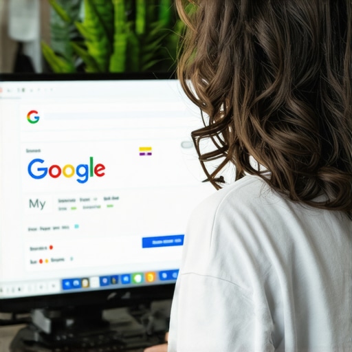 Optimized GMB Profile for Local Authority Business owner optimizing Google My Business profile with reviews and attributes.