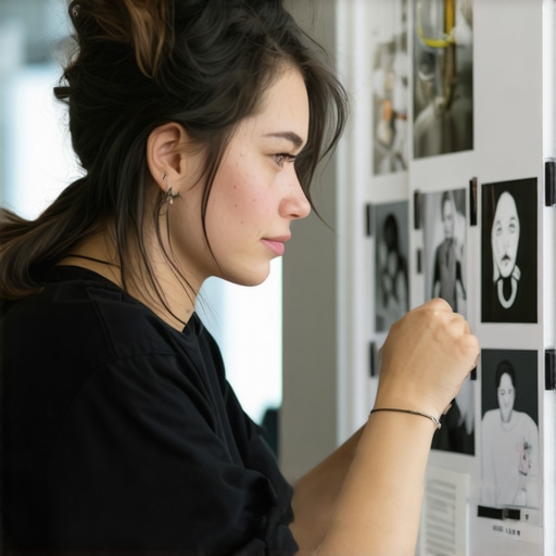 Business owner enhancing GMB profile with schema markup and local community photos