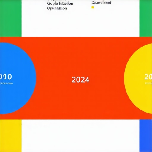 Infographic illustrating the history and impact of GMB optimization over time.