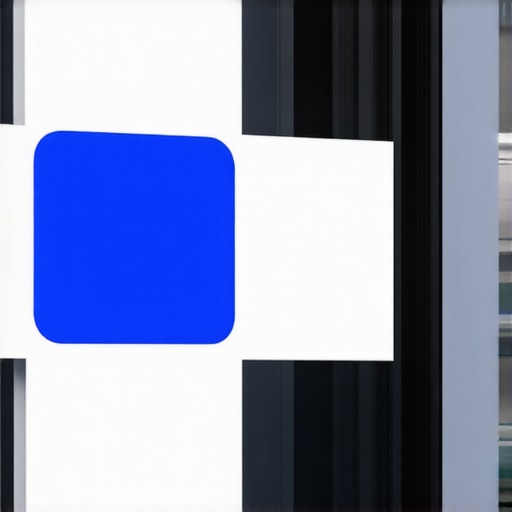 Futuristic local business signs showcasing AI and AR technology