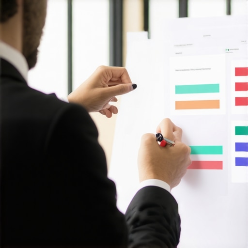 Business owner adding schema markup on website for enhanced local search visibility