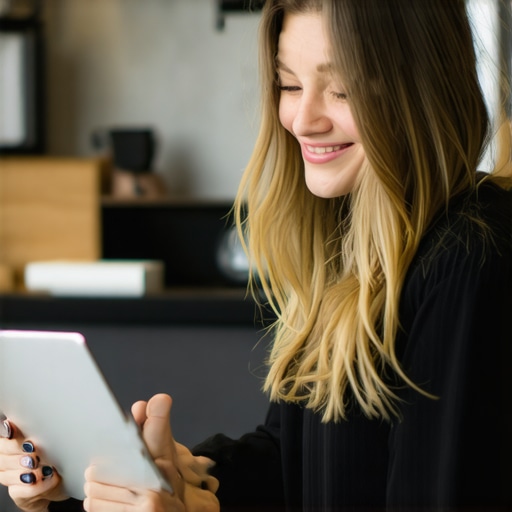 Business owner managing reviews and digital reputation