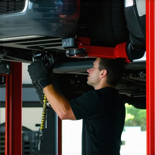 The process for fixing a hard suspension on a service business